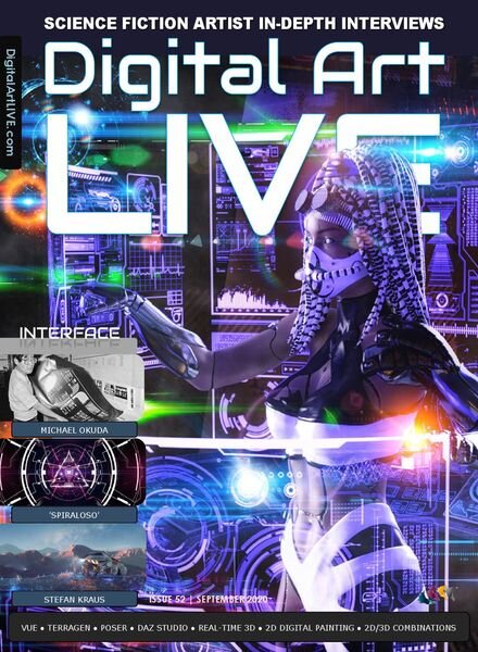 Digital Art Live – Issue 52, 2020 Cover