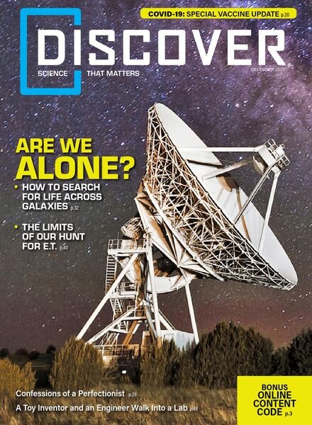 Discover – December 2020 Cover