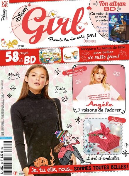 Disney Girl – Decembre 2020 Cover