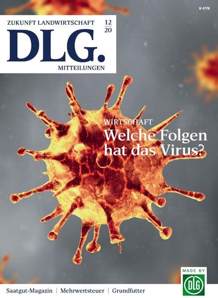 DLG Mitteilungen – November 2020 Cover
