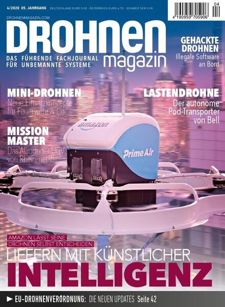 Drohnen Magazin – Nr.4 2020 Cover