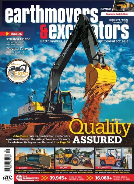 Earthmovers & Excavators – November 2020 Cover