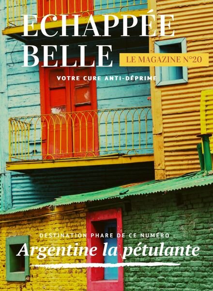 echappee Belle – N 20 2020 Cover