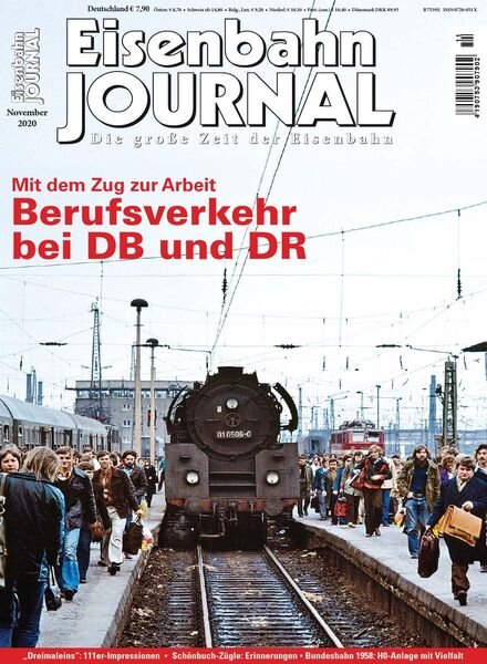 Eisenbahn Journal – November 2020 Cover