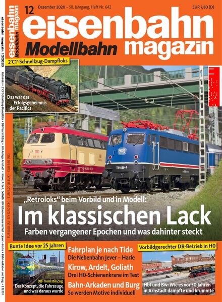Eisenbahn Magazin – Dezember 2020 Cover
