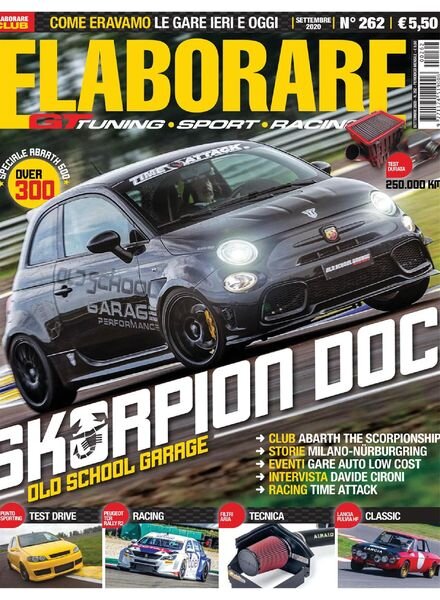Elaborare – Settembre 2020 Cover