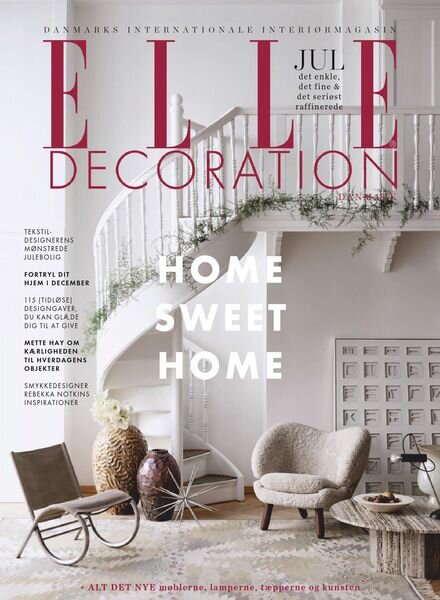 Elle Decoration Denmark – november 2020 Cover