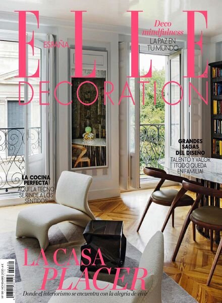 Elle Decoration Espana – noviembre 2020 Cover