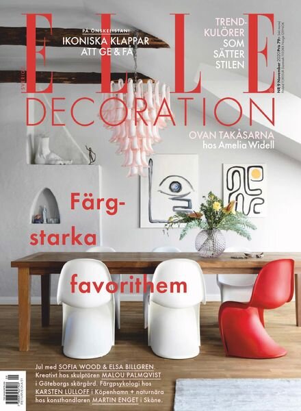 Elle Decoration Sweden – November 2020 Cover