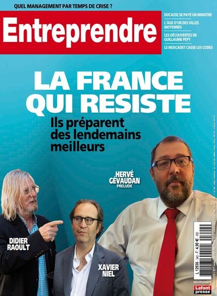 Entreprendre – Novembre 2020 Cover