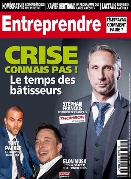 Entreprendre – Octobre 2020 Cover