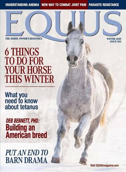 Equus – October 2020 Cover