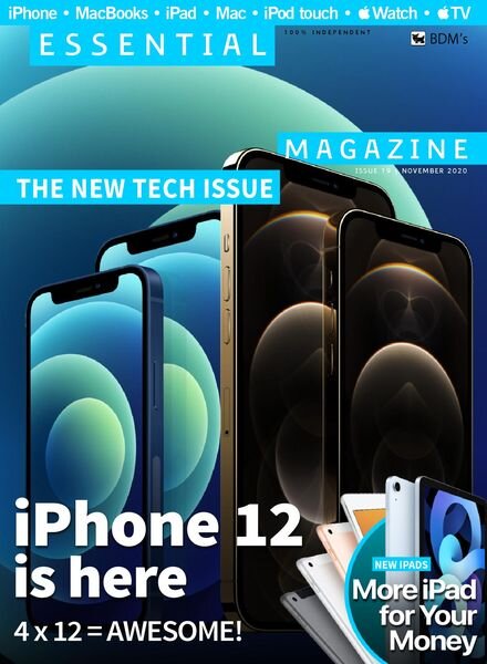Essential AppleUser Magazine – November 2020 Cover