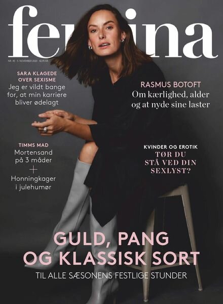 Femina Denmark – 05 November 2020 Cover