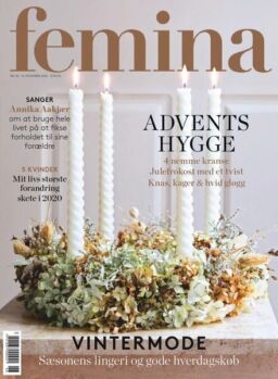 Femina Denmark – 12 November 2020
