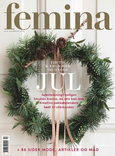 Femina Denmark – 29 October 2020 Cover
