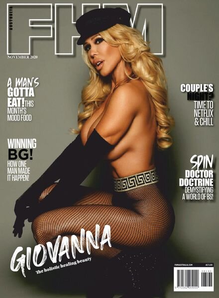 FHM Australia – November 2020 Cover