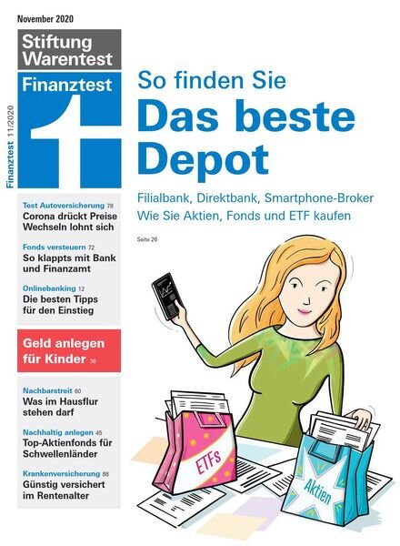 Finanztest – November 2020 Cover
