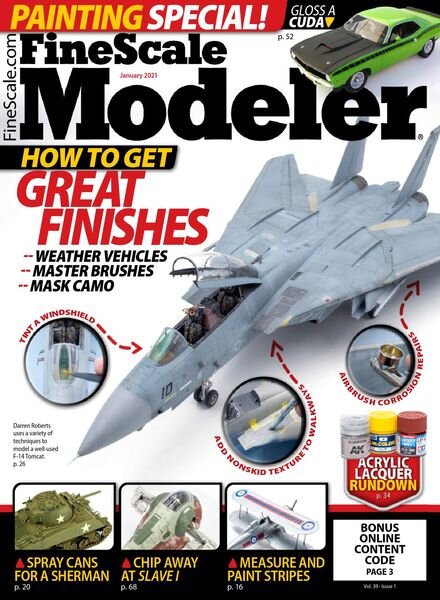 FineScale Modeler – January 2021 Cover