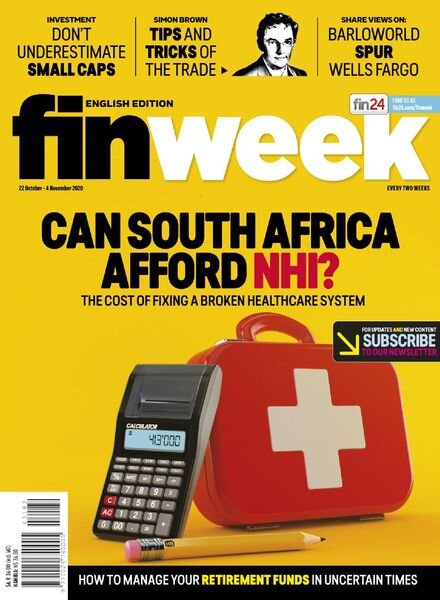 Finweek Afrikaans – 22 October-04 November 2020 Cover