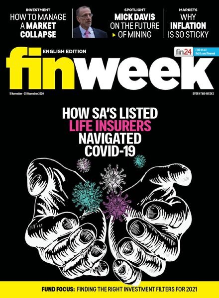 Finweek English Edition – November 05, 2020 Cover