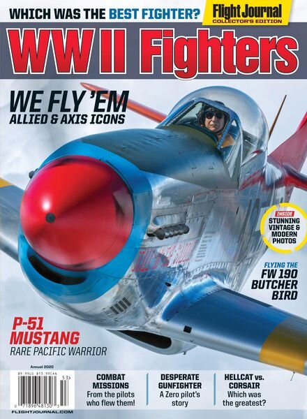Flight Journal – WWII Fighters – November 2020 Cover