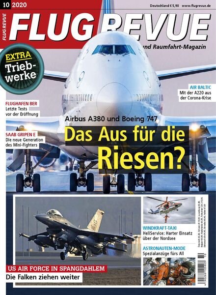 Flug Revue – Oktober 2020 Cover