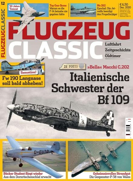 Flugzeug Classic – Dezember 2020 Cover
