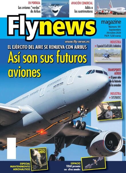 Fly News Magazine – septiembre 2020 Cover