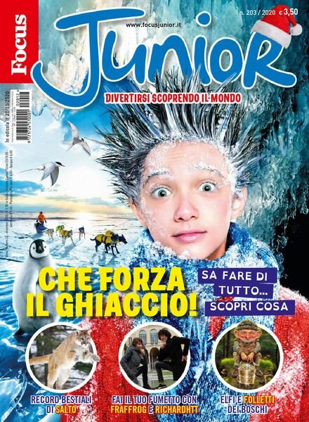 Focus Junior – dicembre 2020 Cover