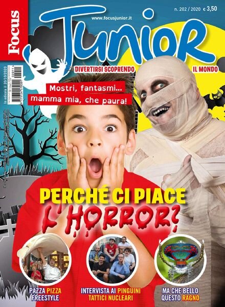 Focus Junior – novembre 2020 Cover