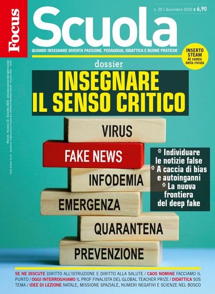 Focus Scuola – Dicembre 2020 Cover