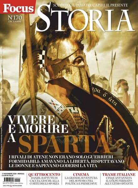 Focus Storia – dicembre 2020 Cover