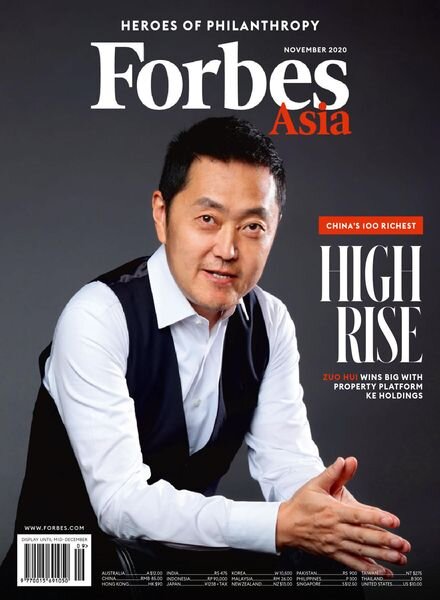 Forbes Asia – November 2020 Cover