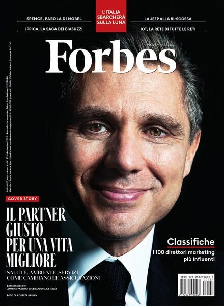 Forbes Italia – Novembre 2020 Cover