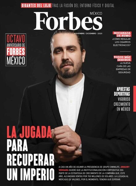 Forbes Mexico – noviembre 2020 Cover