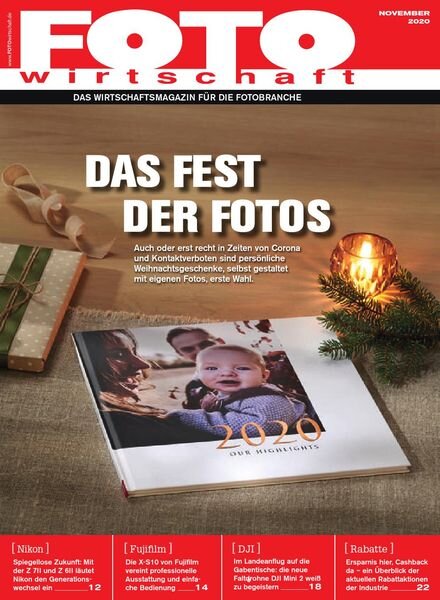 Fotowirtschaft – November 2020 Cover