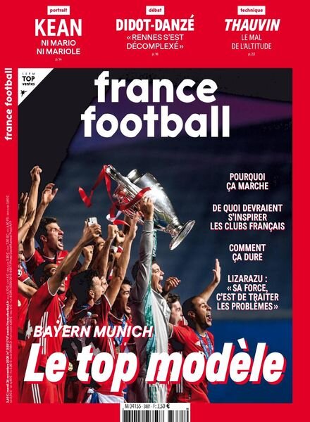 France Football – 24 Novembre 2020 Cover
