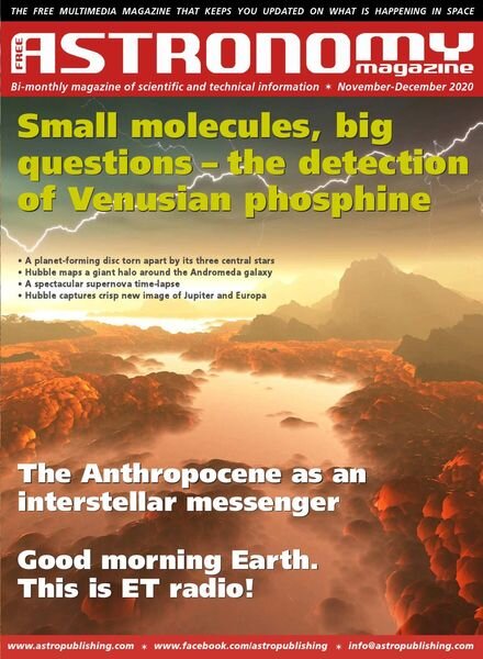 Free Astronomy – November-December 2020 Cover