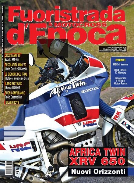Fuoristrada & Motocross d’Epoca – Marzo-Aprile 2020 Cover