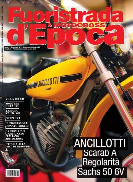 Fuoristrada & Motocross d’Epoca – Settembre-Ottobre 2020 Cover