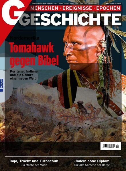 G Geschichte Germany – November 2020 Cover