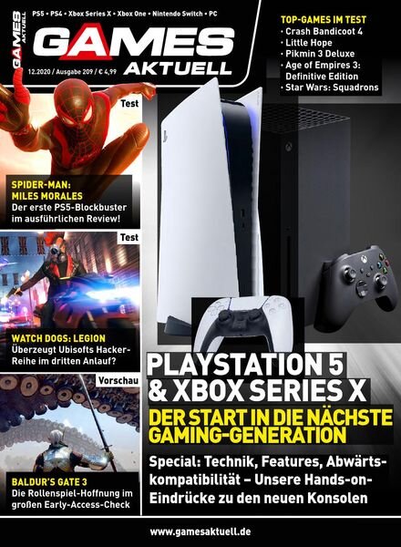 Games Aktuell – Dezember 2020 Cover