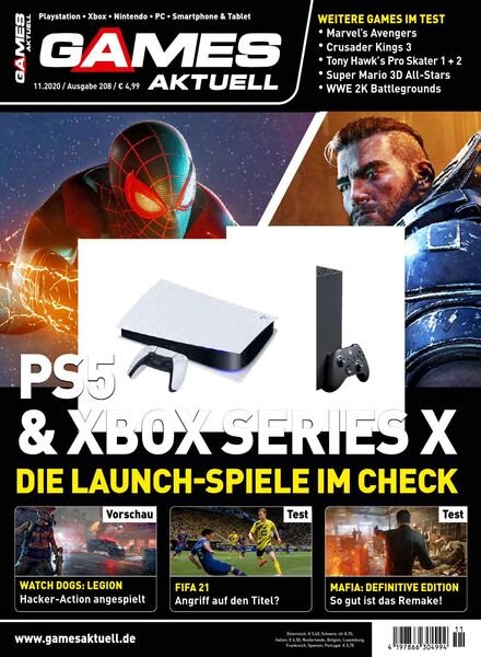 Games Aktuell – November 2020 Cover