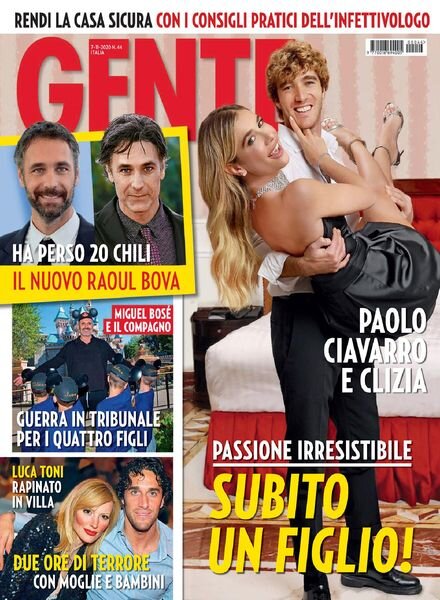 Gente Italia – 07 novembre 2020 Cover