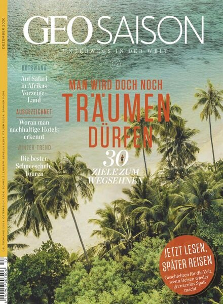 Geo Saison – Dezember 2020 Cover