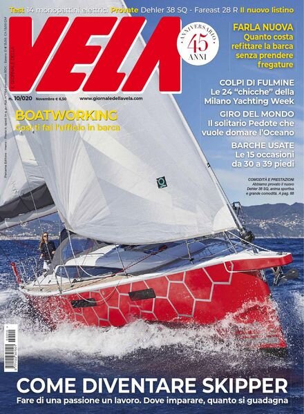 Giornale della Vela – Novembre 2020 Cover