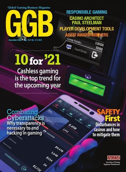 Global Gaming Business – December 2020 Cover