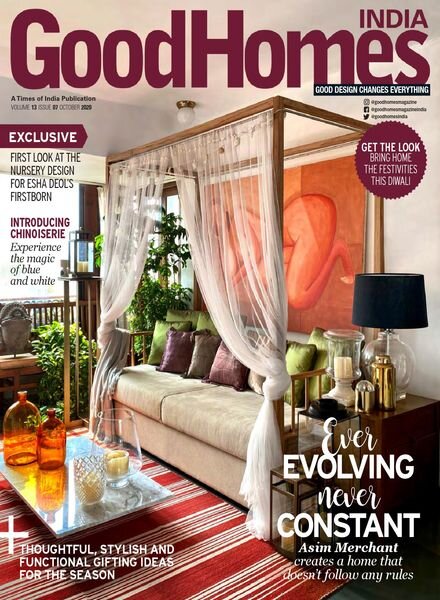 GoodHomes India – October 2020 Cover