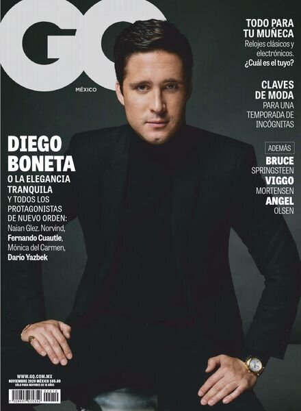 GQ Mexico – noviembre 2020 Cover